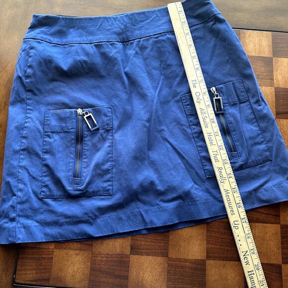 Jamie Sadock Woman's Navy Blue Golf Skorts Size 8 - Picture 3 of 7